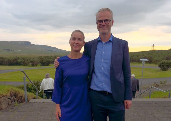 Listrænir stjórnendur Reykholtshátíðar 2025, Þórunn Ósk Marinósdóttir og Sigurður Bjarki Gunnarsson.