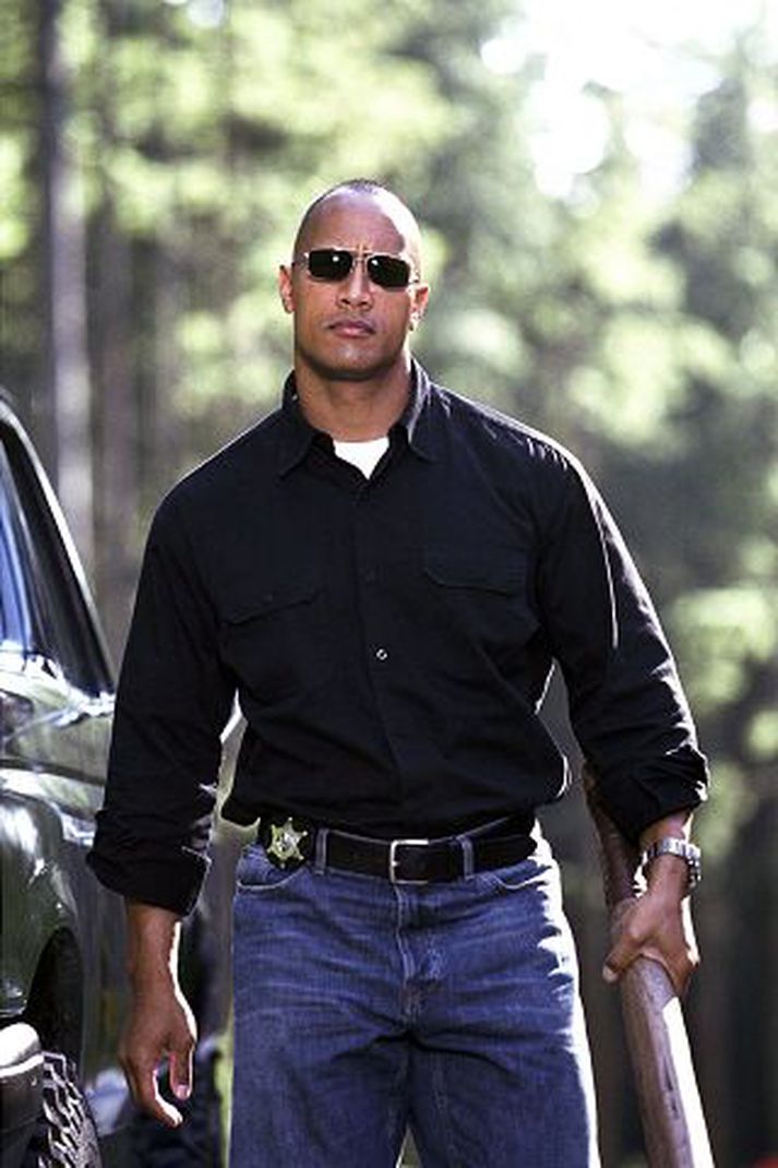 The Rock eða Dwayne Johnson eins og hann vill nú vera kallaður.