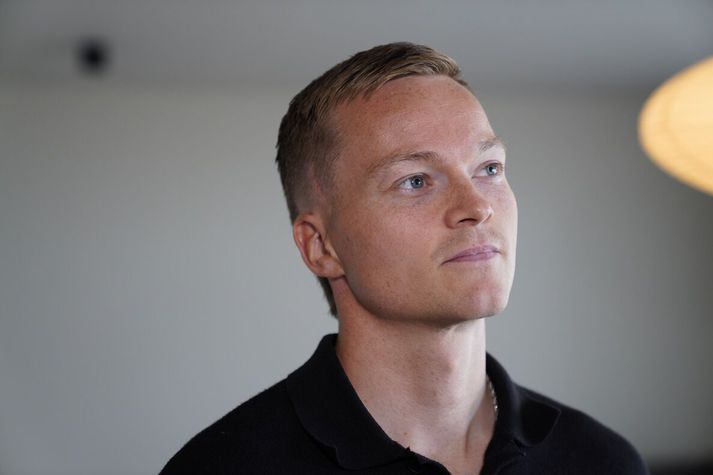 Aron Sigurðarson hefur nú skorað 20 mörk í 20 leikjum fyrir KR í Bestu-deildinni á tímabilinu.