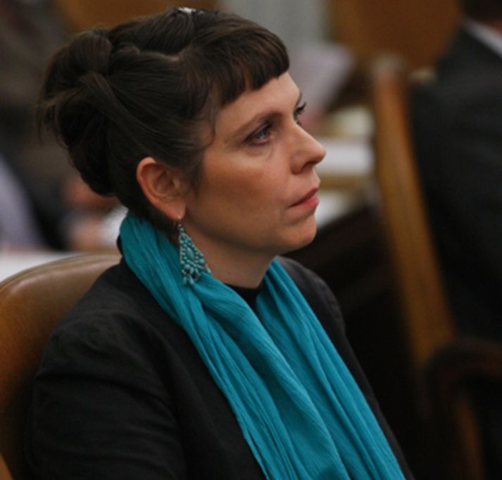 Birgitta Jónsdóttir, þingmaður Hreyfingarinnar.