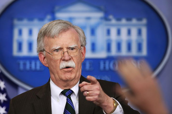 John Bolton, þjóðaröryggisráðgjafi Donald Trump.