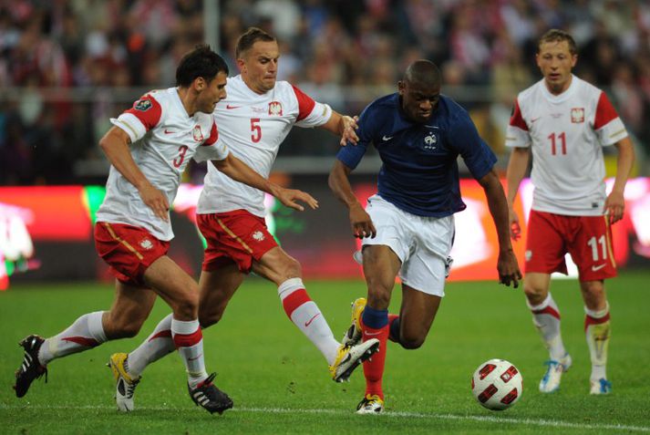 Diarra í landsleik Frakka gegn Póllandi á dögunum