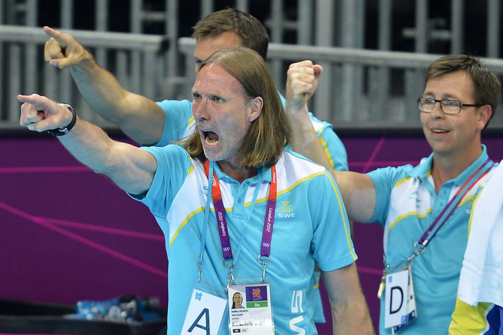 Staffan Olsson, þjálfari Svía.