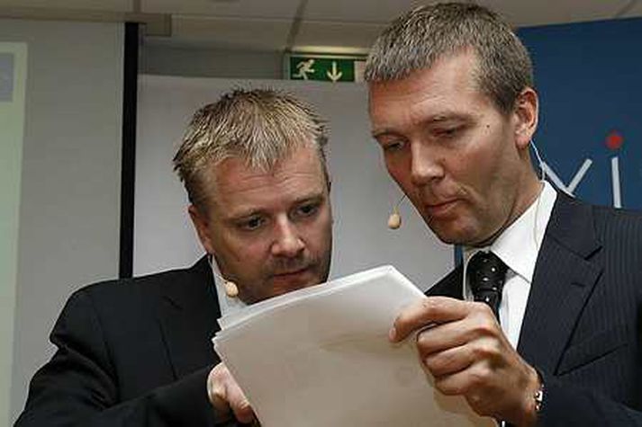 Exista hækkaði í dag.