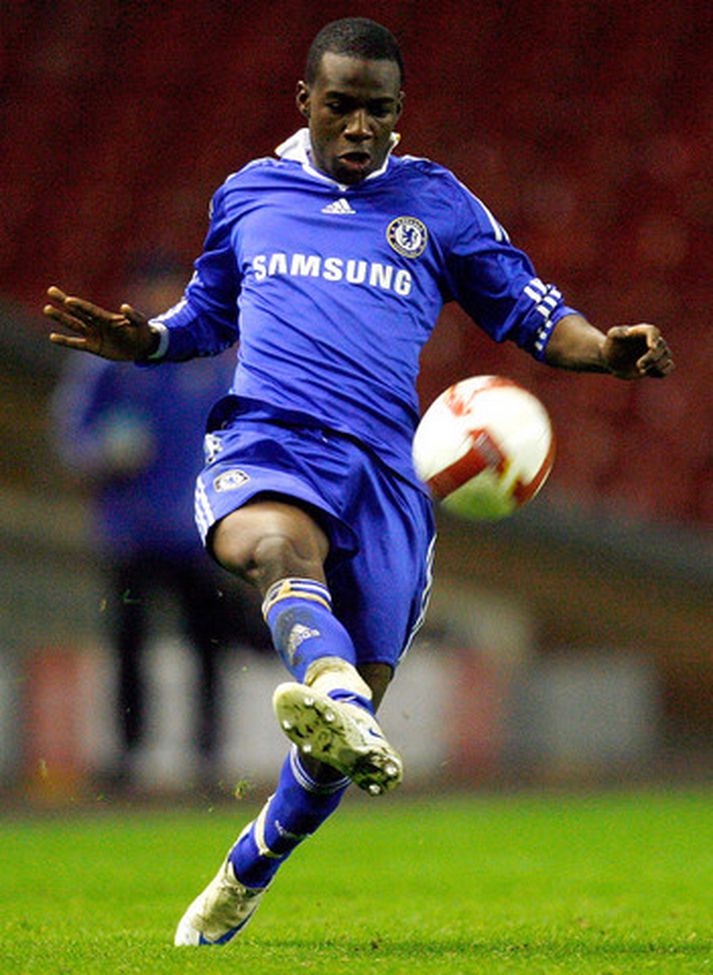 Gael Kakuta í leik með varaliði Chelsea.