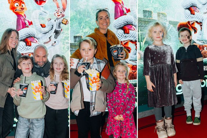 Gestir streymdu í bíóið til að sjá nýjustu ævintýri hetjanna frá Zootropolis.