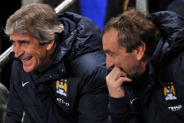 Manuel Pellegrini, knattspyrnustjóri Manchester City.