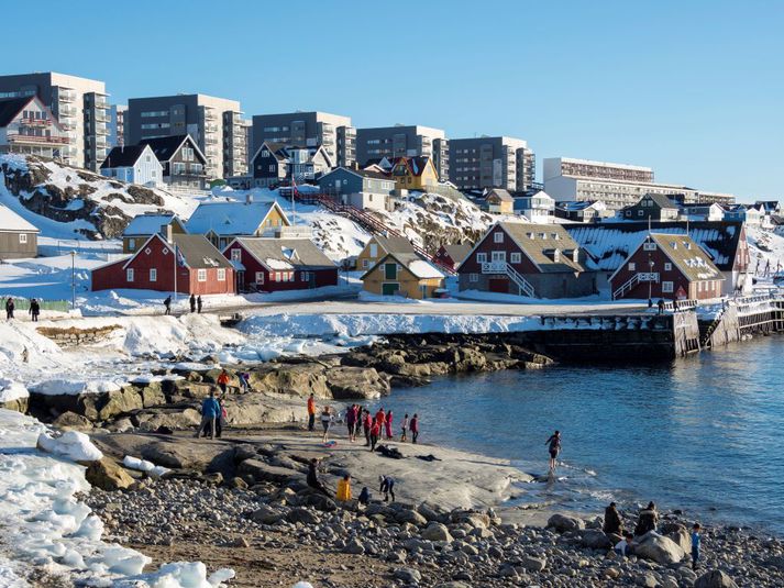 Frá Nuuk á Grænlandi.