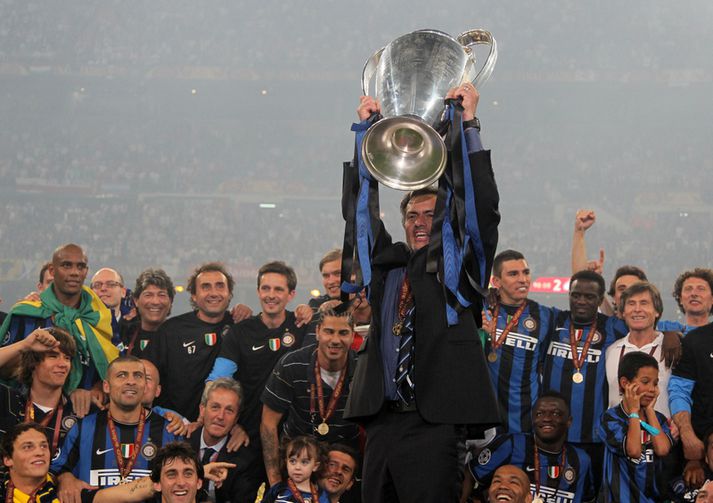 Jose Mourinho stýrði Inter til sigurs í Meistaradeildinni 2010.