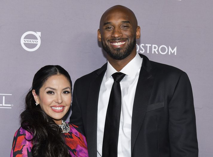 Vanessa og Kobe Bryant.