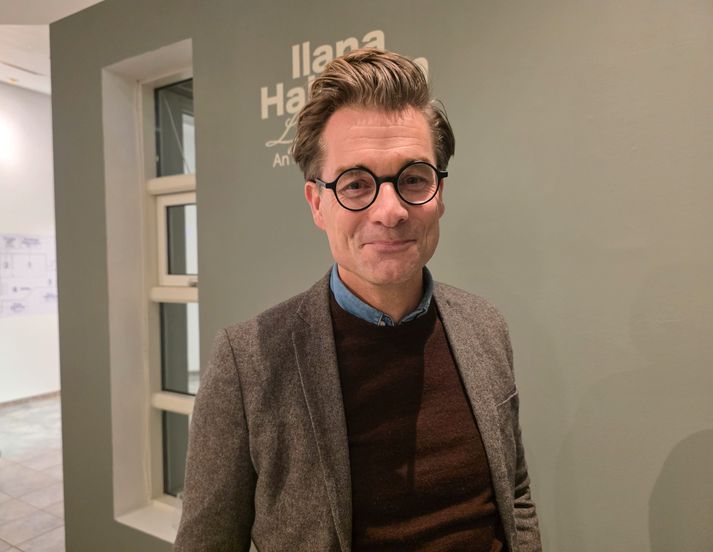 Pétur G. Markan, sem er bæjarstjóri Hveragerðisbæjar en 80 ára afmæli Hveragerðis er fagnað í ár með fjölbreyttum uppákomum.