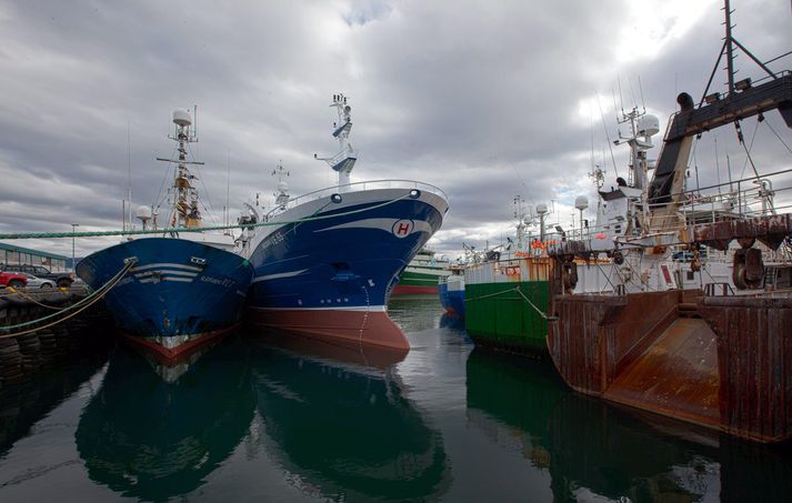 Svo gæti farið að flotinn verði í höfnum landsins á næstunni vegna verkfalls sjómanna.