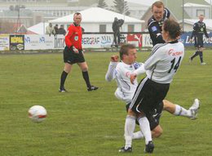 Hólmar í leik gegn FH