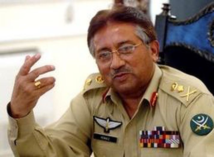Pervez Musharraf, forseti Pakistans.