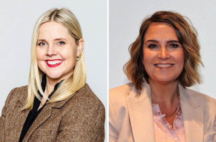 Sólveig Kolbrún Pálsdóttir og Harpa Björg Guðfinnsdóttir.