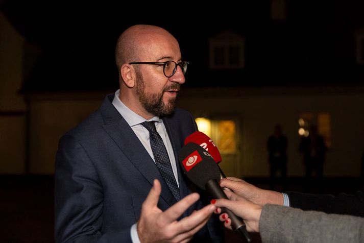 Forsætisráðherrann Charles Michel tilkynnti endalok samstarfsins á laugardag.