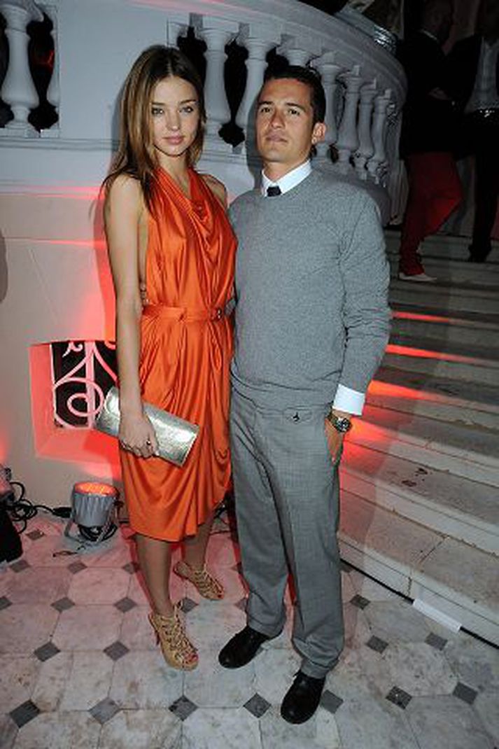 Orlando Bloom mun nýlega hafa beðið um hönd ofurfyrirsætunnar Miröndu Kerr.Fréttablaðið/Getty