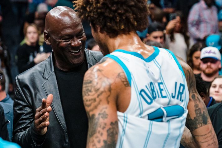 Michael Jordan var eigandi Hornets í 13 ár