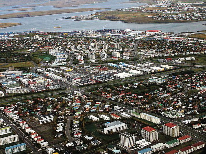 Maðurinn var að vinna við viðgerð á húsi í Rauðagerði í austurhluta borgarinnar.