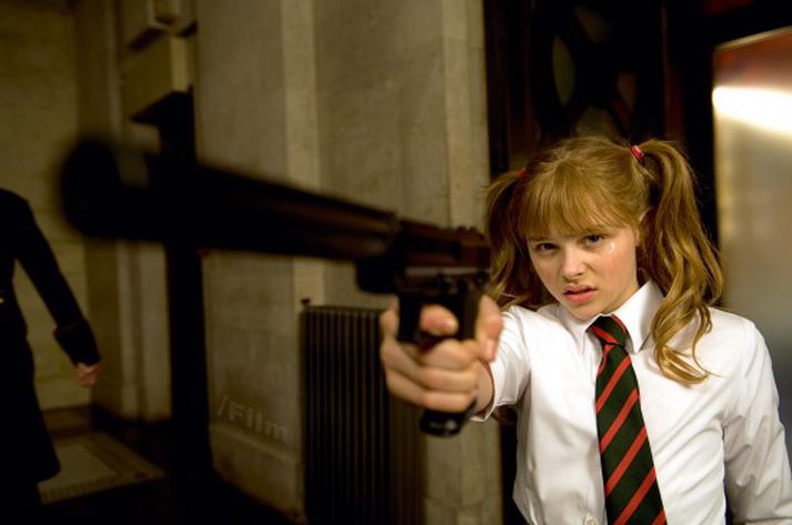 Hit Girl er með tíkó, talar eins og sjóari og berst eins og sérsveitamaður.