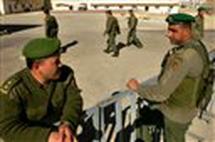 Lífverðir Abbas forseta Palestínu