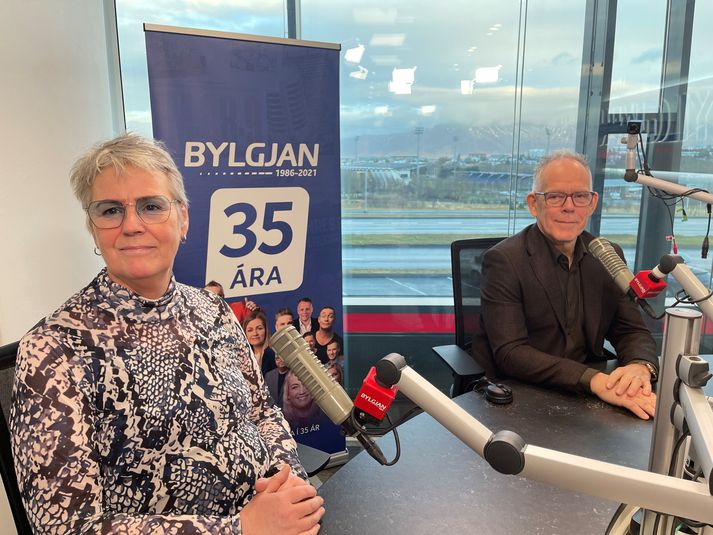 Hanna Björg Vilhjálmsdóttir og Sigurður G. Guðjónsson ræddu málin á Sprengisandi í morgun.