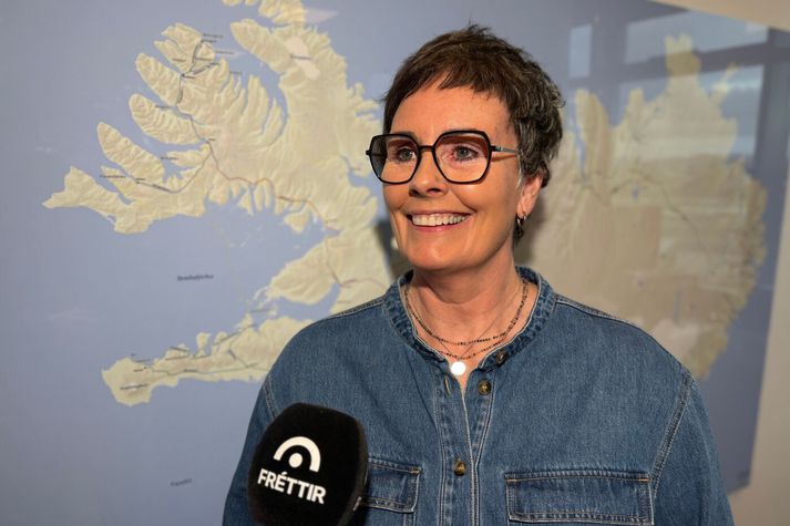 Birna Lárusdóttir, talsmaður Vesturverks og upplýsingafulltrúi HS Orku, er ánægð með dóm Hæstaréttar.