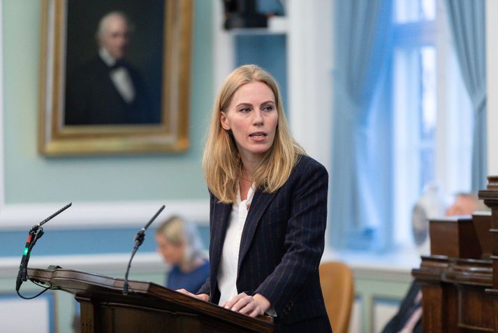 Halldóra Mogensen segist flokka þær persónulegu árásir sem hún hefur orðið fyrir sem andlegt ofbeldi.