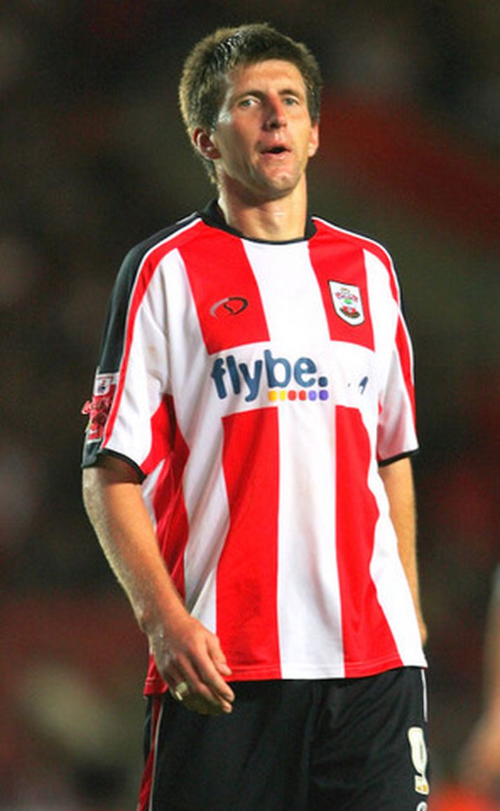 Grzegorz Rasiak í leik með Southampton í haust.