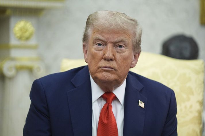 Donald Trump, forseti Bandaríkjanna.