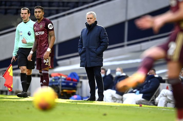  Jose Mourinho hefur unnið marga titla á sínum stjóraferli en hann á enn eftir að vinna titil sem knattspyrnustjóri Tottenham Hotspur.