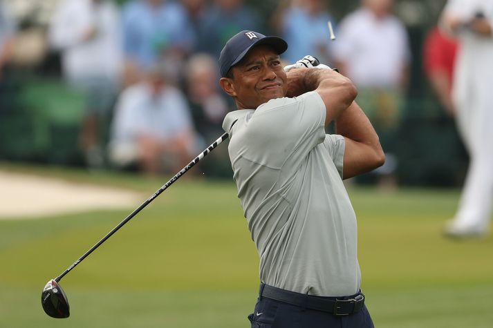 Tiger Woods mætir til leiks á Masters sem hefst á morgun.