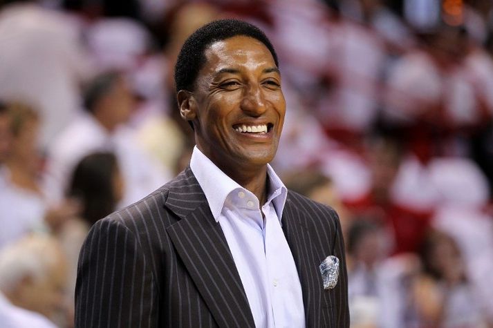 Scottie Pippen var einn mótherja Obama.