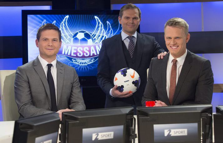 Bjarni Guðjónsson, Gummi Ben og Hjörvar verða allir í HM-messunni.