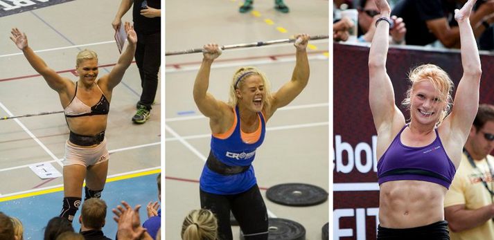 Katrín Tanja Davíðsdóttir, Ragnheiður Sara Sigmundsdóttir og Annie Mist Þórisdóttir eru allar ofarlega á listanum.