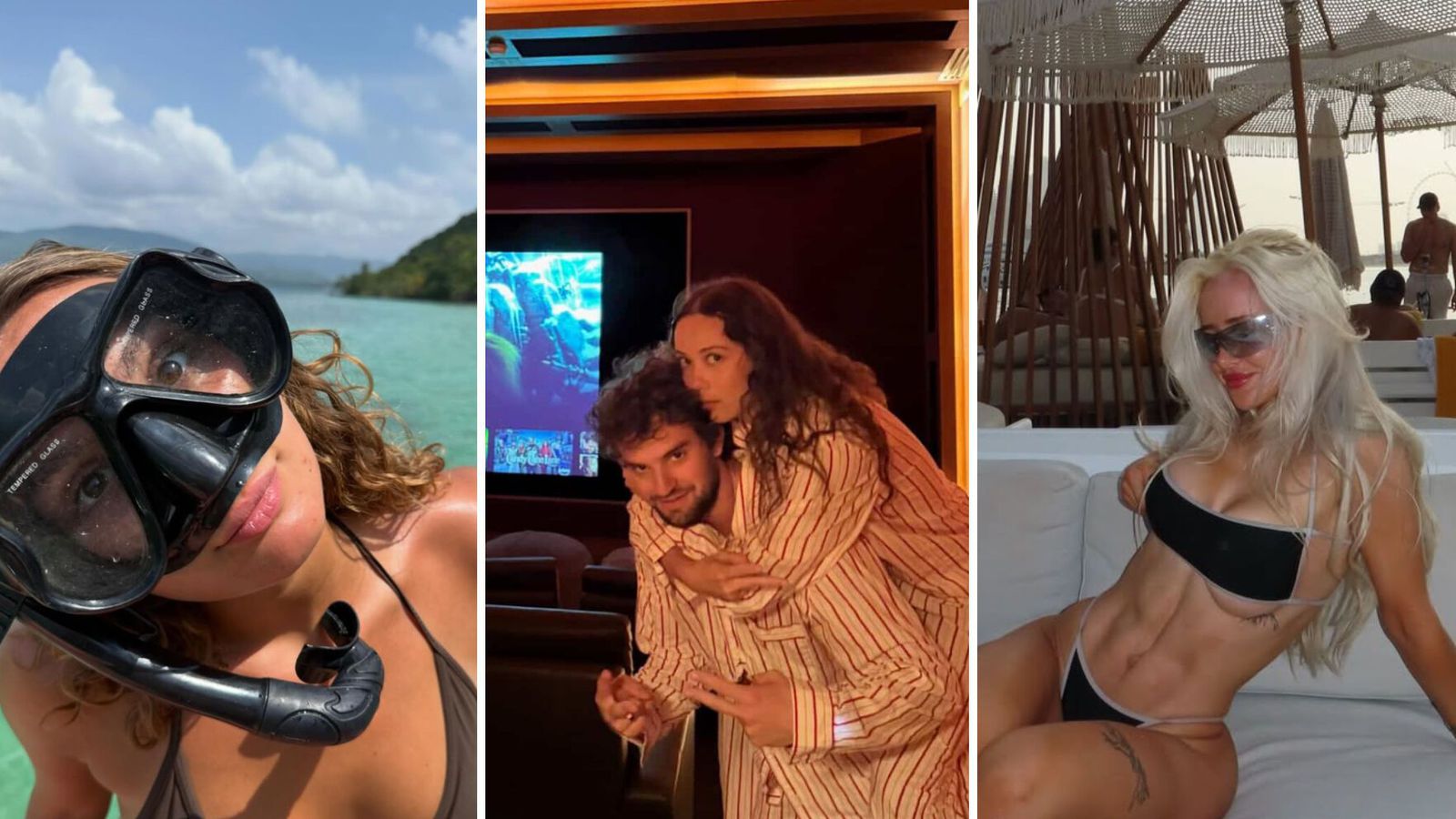 Stjörnulífið: Valentínusarást og grísir á ströndinni