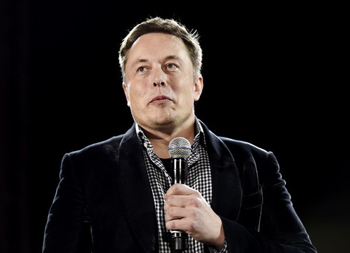 Elon Musk, forstjóri Tesla.