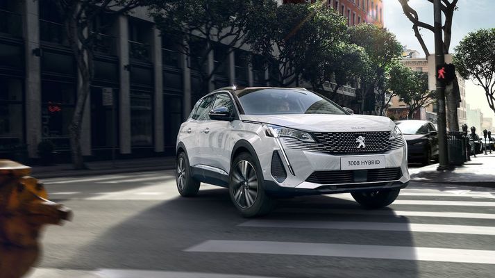 Peugeot 3008 í tengiltvinn útgáfu.