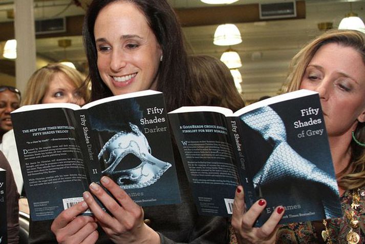 Fifty Shades of Grey er ein vinsælasta bók heims um þessar mundir.