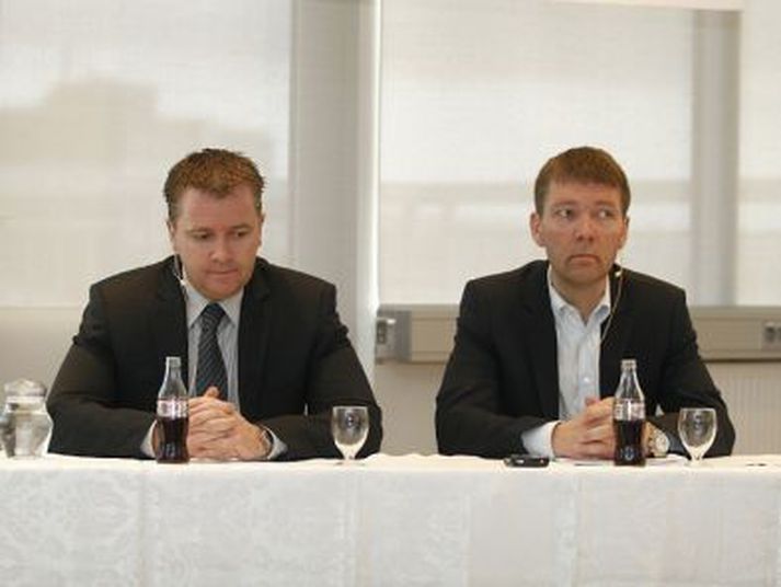 Lýður og Ágúst Guðmundssynir.