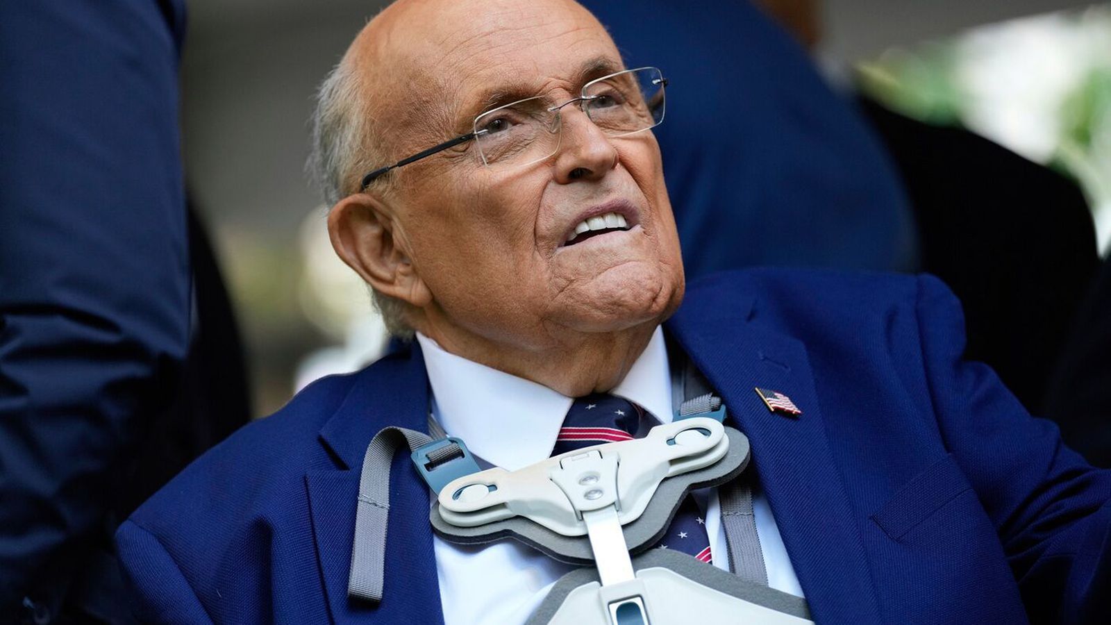 Giuliani á sjúkra­húsi í al­var­legu á­standi