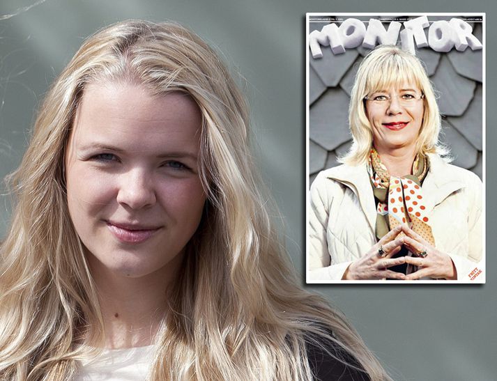 Vigdís Hauksdóttir prýddi næstsíðustu forsíðu Monitor, í bili að minnsta kosti.