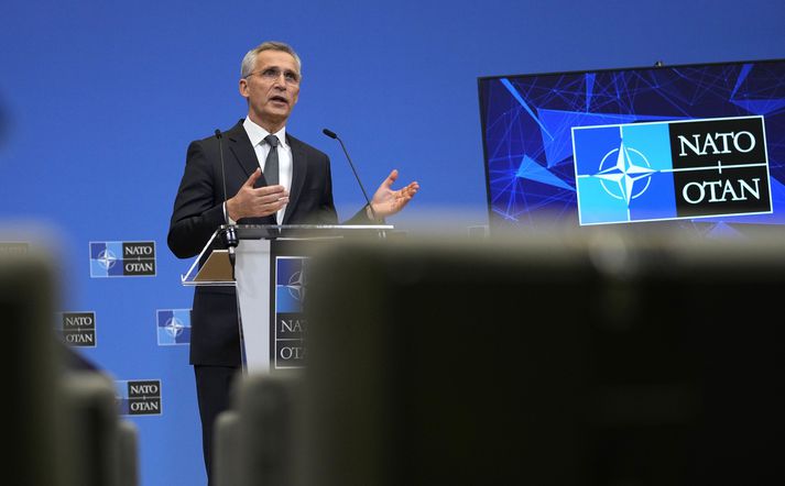 Jens Stoltenberg er framkvæmdastjóri NATO.