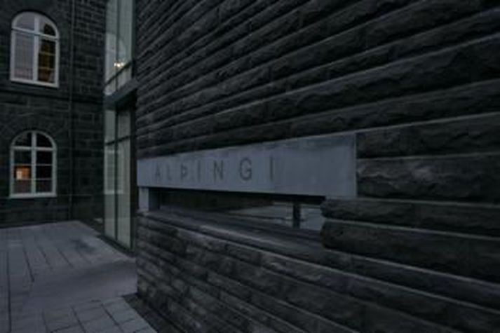 Alþingi. Mynd/ GVA.
