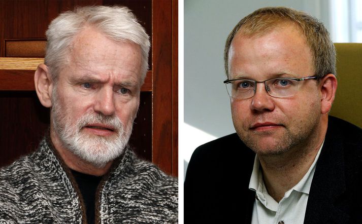 Kári Stefánsson og Karl Axelsson.