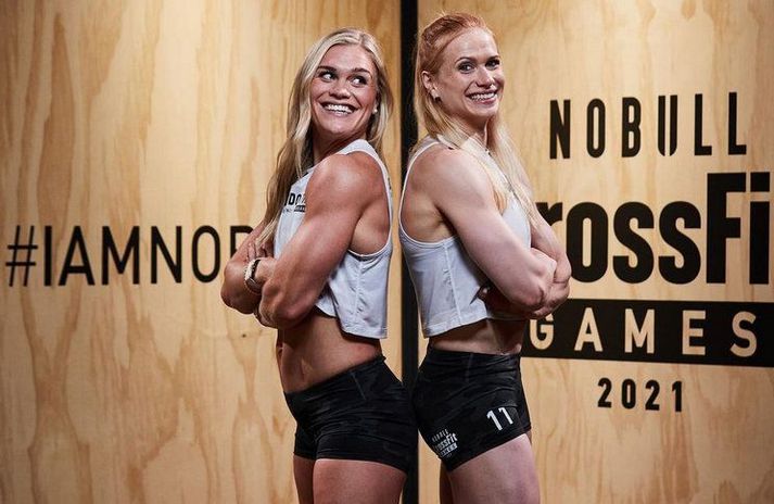 Katrín Tanja Davíðsdóttir og Anníe Mist Þórisdóttir hafa báðar orðið heimsmeistarar í CrossFit og eru með á heimsleikunum í ár.