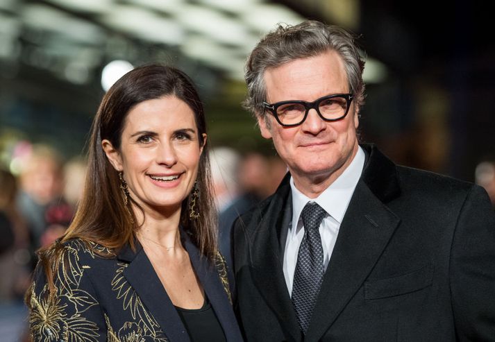 Livia Giuggioli og Colin Firth.