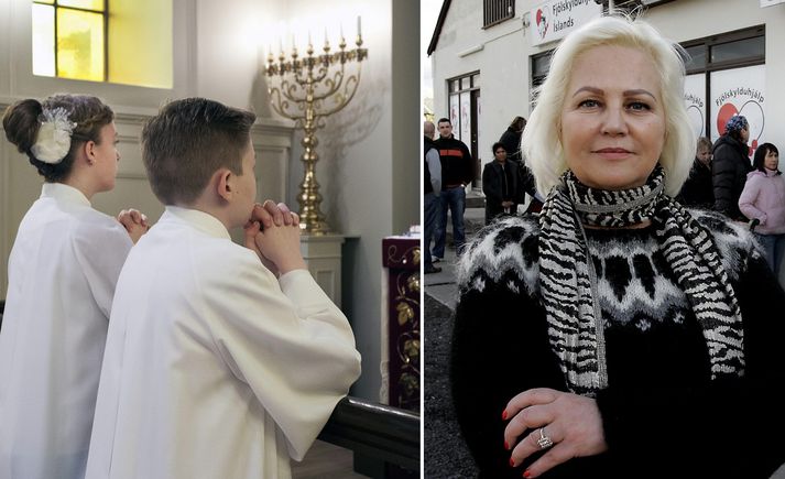 Búið er að bjóða fram nær allt sem þarf til að halda fermingarveislu fyrir son dauðvona manns.