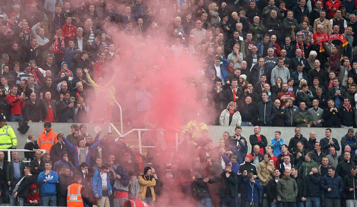 Úr leik Newcastle og Liverpool í október síðastliðnum.