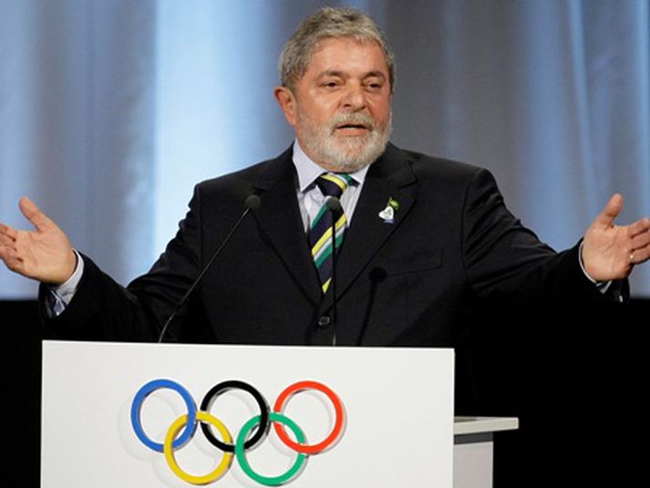 Lula de Silva, forseti Brasilíu, mætti til Kaupmannahafnar í dag.